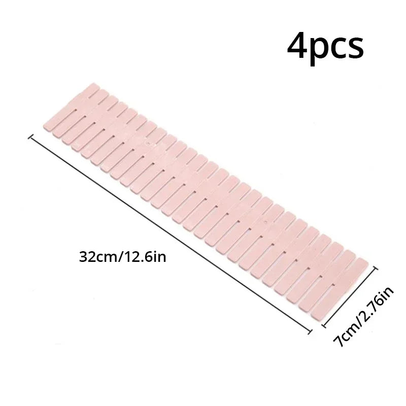 Sink Drain Rack (Pink, 368×68mm)