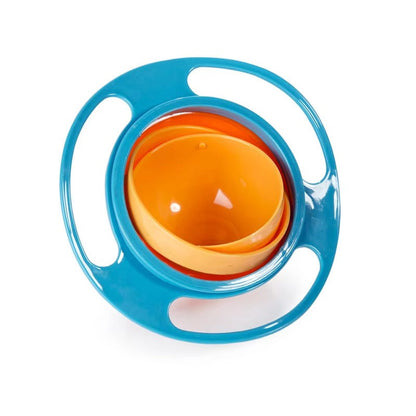360° Rotating Spill-Proof Gyro Bowl